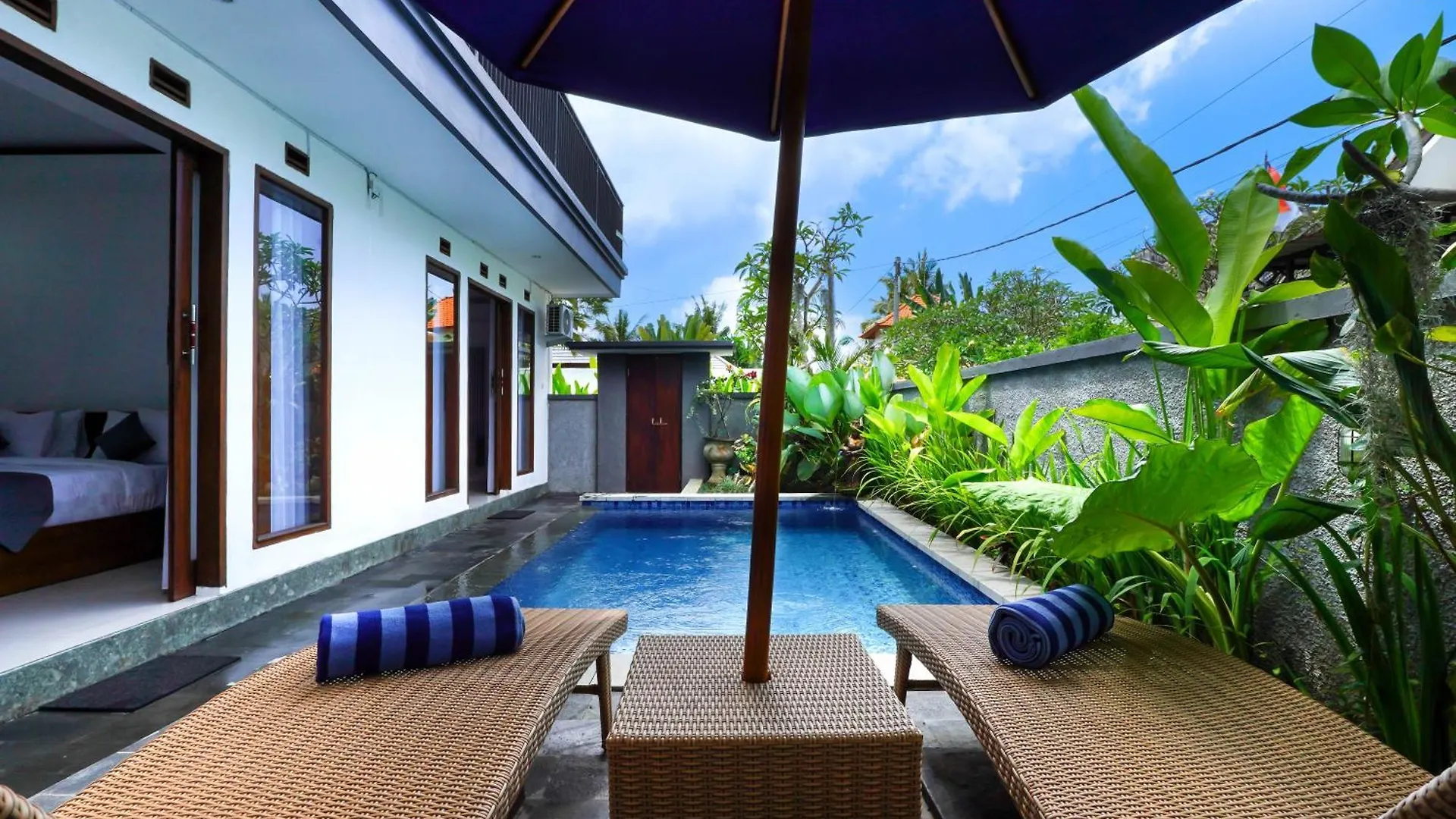 Euro House At Ubud Countryside Villa