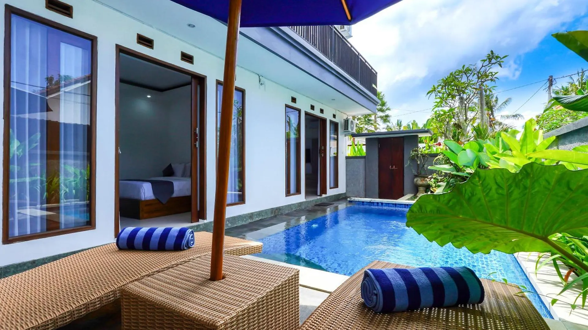 Euro House At Ubud Countryside Indonésie
